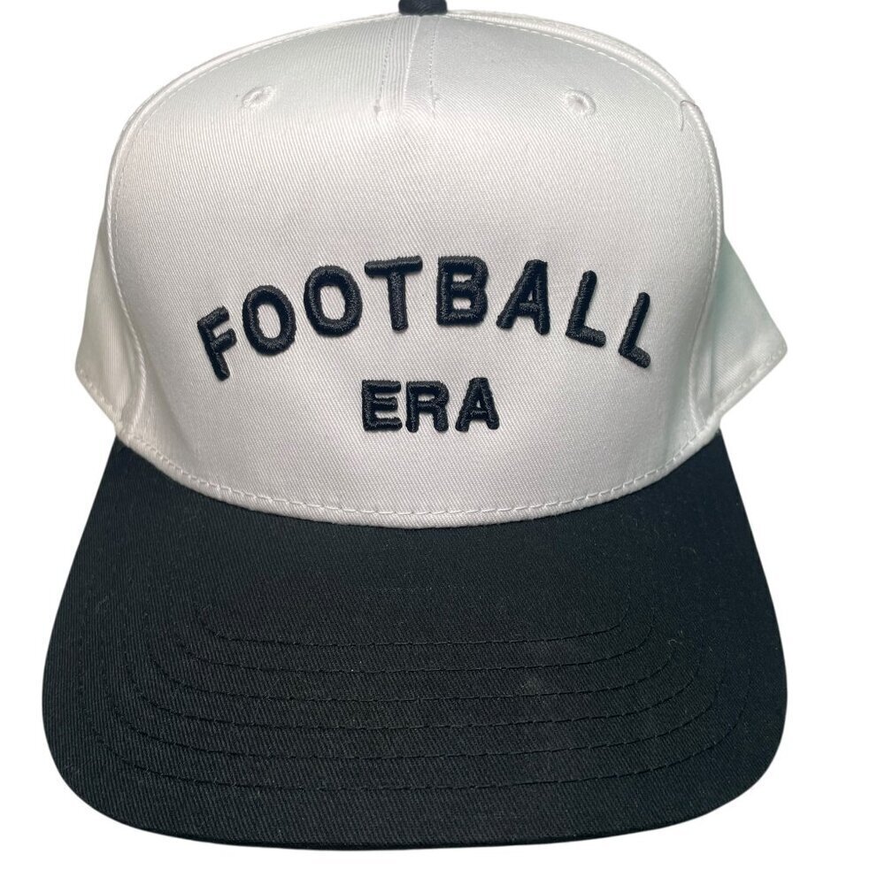 BFFs & Babes Football Era Trucker Hat – Black & White, Adjustable, Brand New